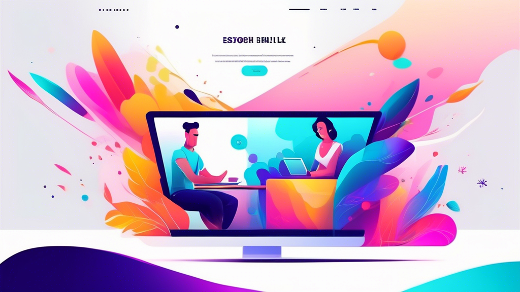 Create an image of a sleek and modern portfolio website design showcasing various projects in a visually appealing way. The website should feature a clean layout, high-quality images, and a profession